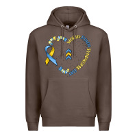 Coffee world down syndrome day Premium Hoodie - MaliasSmallBusiness