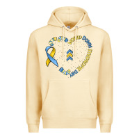 Pina Colada world down syndrome day Premium Hoodie - MaliasSmallBusiness