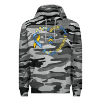 Slate Camo world down syndrome day Premium Hoodie - MaliasSmallBusiness
