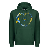 Sports Green world down syndrome day Premium Hoodie - MaliasSmallBusiness