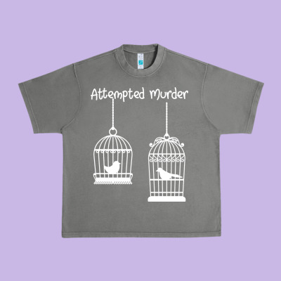 Attempted Murder Urban Heavy Tee Designed By Bettercallsaul
