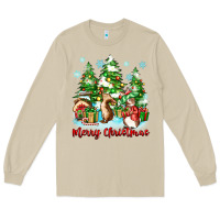 Mushroom merry christmas rabbits Long Sleeve Tee - Zillion Design Studio