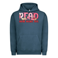Pigment Midnight Navy read your heart out Urban Hoodie - MaliasSmallBusiness