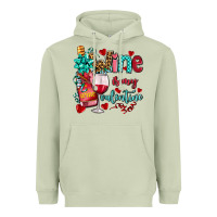 Matcha wine is my valentine olivia Heavyweight Hoodie - OliviaCreatesArt