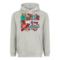 Moon Dust wine is my valentine olivia Heavyweight Hoodie - OliviaCreatesArt