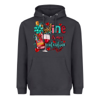 Smoke wine is my valentine olivia Heavyweight Hoodie - OliviaCreatesArt