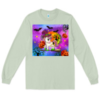 Matcha halloween unicorn Long Sleeve Tee - Zillion Design Studio
