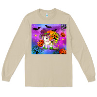 Mushroom halloween unicorn Long Sleeve Tee - Zillion Design Studio