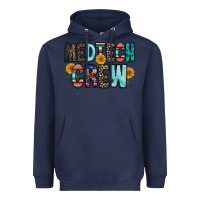 Navy medtech crew Heavyweight Hoodie - RacoonDesign