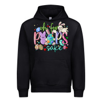 Black oh for the peeps sake Urban Hoodie - MaliasSmallBusiness