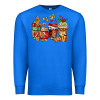 True Royal christmas cookie coffee cups Premium Sweatshirt - AdoDesignShop