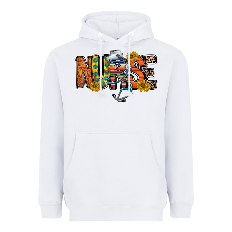 Nurse Western Heavyweight Hoodie by RacoonDesign | Teevron