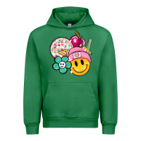 Emerald smiley face and school elementary Urban Hoodie - MaliasSmallBusiness