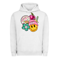 Pigment Lunar Rock smiley face and school elementary Urban Hoodie - MaliasSmallBusiness