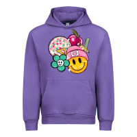 Tulip smiley face and school elementary Urban Hoodie - MaliasSmallBusiness