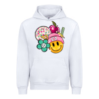 White smiley face and school elementary Urban Hoodie - MaliasSmallBusiness