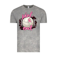 Cloud Rock Pink Out Volleyball Vintage Tee - BarkalooDesign