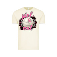 Vintage Arctic Pink Out Volleyball Vintage Tee - BarkalooDesign