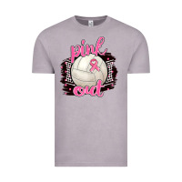 Vintage Zinc Pink Out Volleyball Vintage Tee - BarkalooDesign