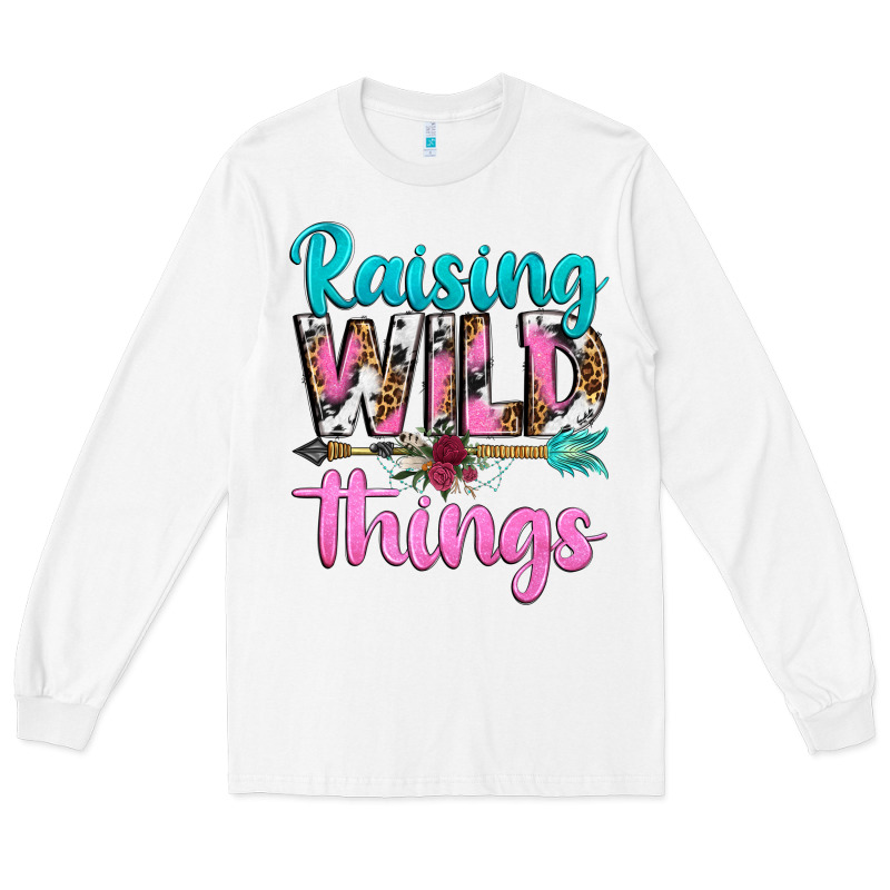 Raising Wild Things Long Sleeve Tee by texasbilliewilder | Teevron