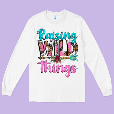 Long Sleeve Tee raising wild things