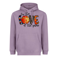 Lavender for the love of the game basketball Heavyweight Hoodie - CowhideDigitalArt
