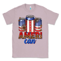 Lilac Ameri can Classic Tee - texasbilliewilder