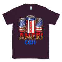 Plum Ameri can Classic Tee - texasbilliewilder