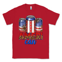 Red Ameri can Classic Tee - texasbilliewilder