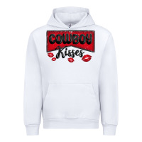 White cowboy kisses Urban Hoodie - MaliasSmallBusiness