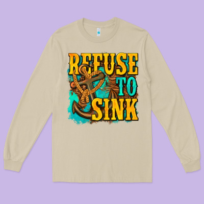 Long Sleeve Tee refuse to sink western