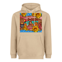 Mushroom american flag firefighter wife Heavyweight Hoodie - HRA Design Shop