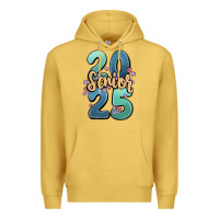 Antique Gold senior 2025 Premium Hoodie - MaliasSmallBusiness
