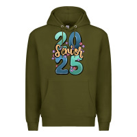 Army Green senior 2025 Premium Hoodie - MaliasSmallBusiness