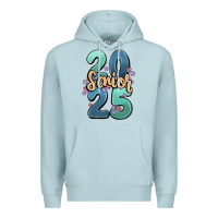 Blue Mist senior 2025 Premium Hoodie - MaliasSmallBusiness