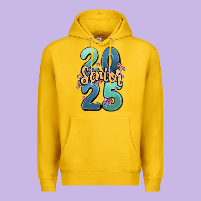 Senior 2025 Premium Hoodie Designed By Maliassmallbusiness