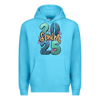 Ocean Blue senior 2025 Premium Hoodie - MaliasSmallBusiness