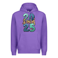 Purple senior 2025 Premium Hoodie - MaliasSmallBusiness