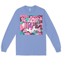Colony Blue hope breast cancer Long Sleeve Tee - AdoDesignShop