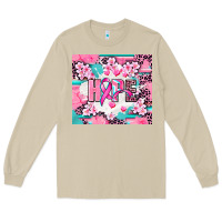 Mushroom hope breast cancer Long Sleeve Tee - AdoDesignShop
