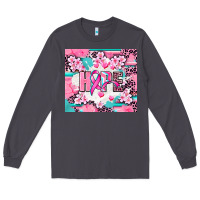 Smoke hope breast cancer Long Sleeve Tee - AdoDesignShop