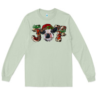 Matcha Christmas Joy Heifer Cow Long Sleeve Tee - RanaPortraitStore