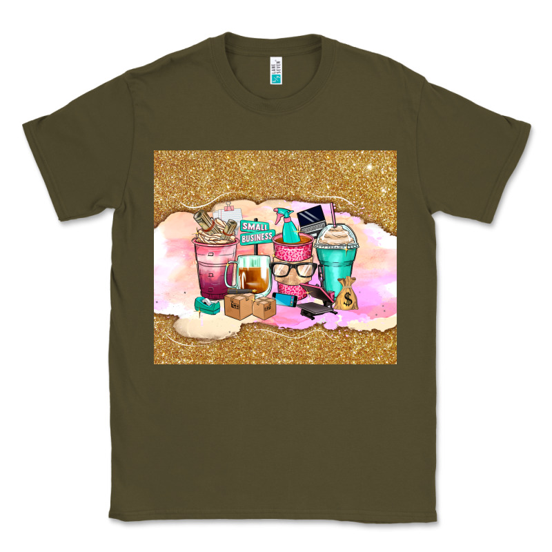 Small Business Coffee Cups Classic Tee by Zillion Design Studio | Teevron