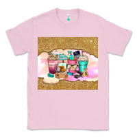 Bubblegum Pink small business coffee cups Classic Tee - Zillion Design Studio