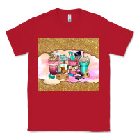 Red small business coffee cups Classic Tee - Zillion Design Studio