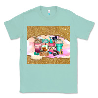 Seafoam small business coffee cups Classic Tee - Zillion Design Studio