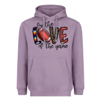 Lavender for the love of the game football Heavyweight Hoodie - CowhideDigitalArt