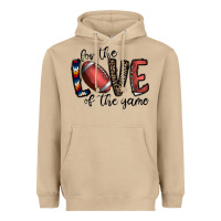 Mushroom for the love of the game football Heavyweight Hoodie - CowhideDigitalArt