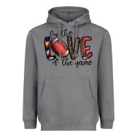 Storm for the love of the game football Heavyweight Hoodie - CowhideDigitalArt