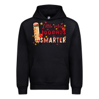 Black little miss 100 days smarter Urban Hoodie - MaliasSmallBusiness